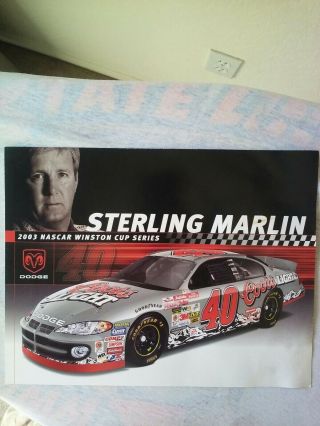 Sterling Marlin Photo Pack 3