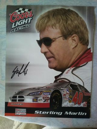 Sterling Marlin Photo Pack 4