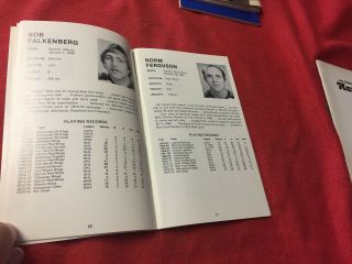 1975 - 76 WHA San Diego Mariners Hockey Media Guide/Yearbook 3