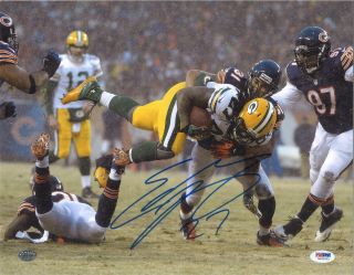 Eddie Lacy Autographed Signed 11x14 Photo Psa/dna Itp Green Bay Packers 033