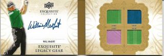 Will Mcgirt 2014 Exquisite Golf Legacy Gear Booklet 23/25