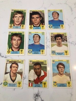 Panini Mexico 70 World Cup Football Stickers/cards 1970 Loft Find Rare Joblot