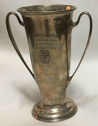 1911 PINEHURST GOLF CHAMPIONSHIP CUP 2