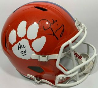 Dabo Swinney Signed Autographed Clemson Tigers Football Helmet Full Size