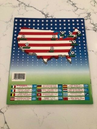 Panini USA 94 World Cup Sticker Album Loft Find Rare Empty 2