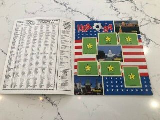 Panini USA 94 World Cup Sticker Album Loft Find Rare Empty 3
