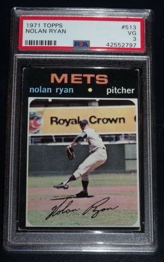 1971 Topps Nolan Ryan Psa 3 Vg Card 513 Check Out Others Wow