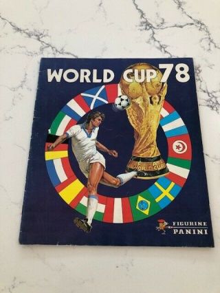 Panini Argentina 78 Sticker Album World Cup 1978 Loft Find Rare