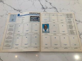 Panini Argentina 78 Sticker Album World Cup 1978 Loft Find Rare 4