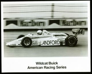 Tommy Byrne Landford Racing/quaker State 44 B&w Photo - American Racing Series