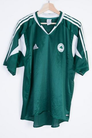 Panathinaikos Match Worn Shirt,  Krzysztof Warzycha 2005 - Last Game