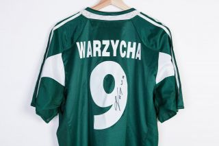 Panathinaikos match worn shirt,  Krzysztof Warzycha 2005 - last game 6