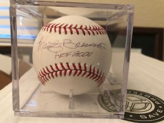 Reds Hall Of Famer Marty Brennaman Signed Baseball With Hof 2000 - Jsa Authentic