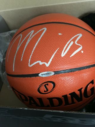 Miles Bridges Signed Auto Upper Deck Basketball