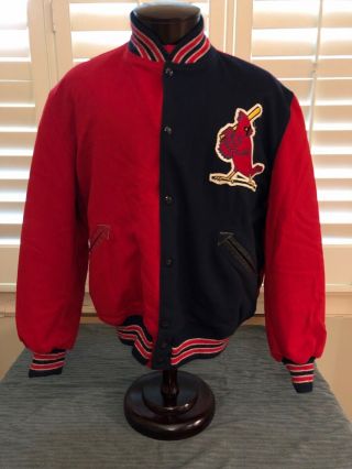 Early 1970’s Ted Simmons St.  Louis Cardinals Game Worn Dugout Jacket 2