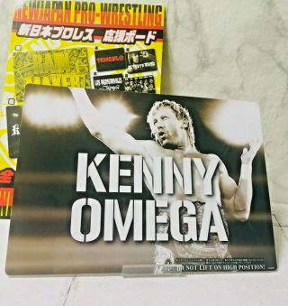 Kenny Omega NJPW cheering board Limited item 2