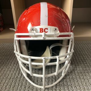 BC Lions CFL Game Football Helmet Cody Husband 2016 2
