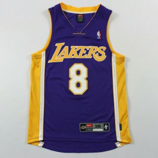Authentic Kobe Bryants 36 S Nike Los Angeles Lakers Jersey