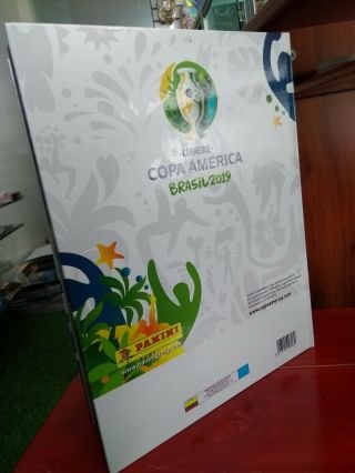 Copa America 2019 Hard Cover Album,  Complete Stickers Set PANINI 4