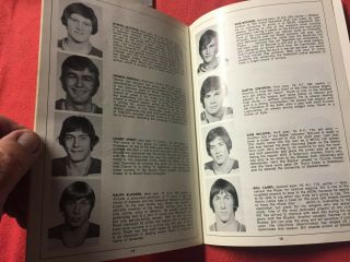 1972 - 73 Saskatoon Blades WCHL Hockey Souvenir Yearbook 2
