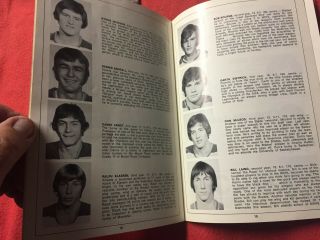 1972 - 73 Saskatoon Blades WCHL Hockey Souvenir Yearbook 3