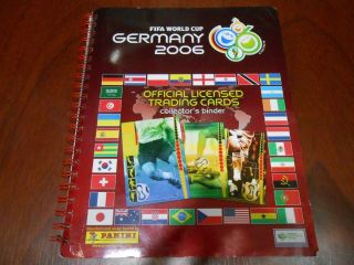 Panini Fifa World Cup Germany 2006 Trading Cards Binder Complete 205 Card