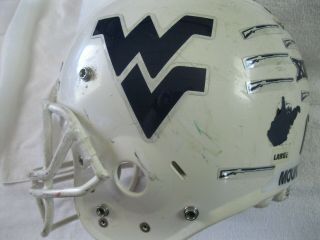 Schutt Full Size Heavy Duty West Virginia,  Big 12,  NCAA College Football Helmet 4