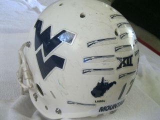 Schutt Full Size Heavy Duty West Virginia,  Big 12,  NCAA College Football Helmet 5