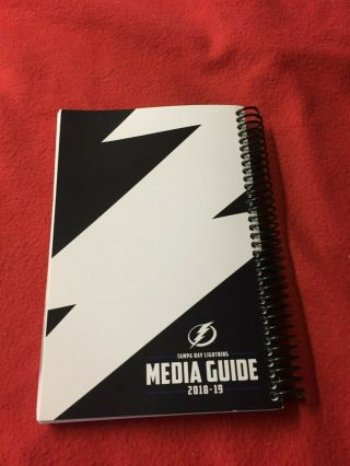 2018 - 19 Tampa Bay Lightning Hockey Media Guide 2