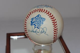 Derek Jeter Signed Baseball 1999 W.  S.  (jsa Loa)