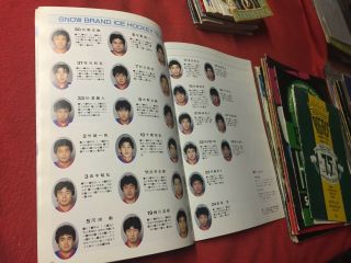 1986 Japan Ice Hockey League Hockey Media Guide 4