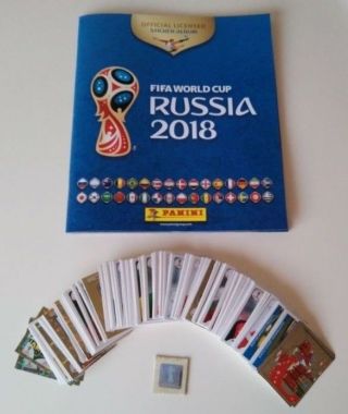 Panini World Cup 2018 Russia World Cup Complete Set All 670 Stickers,  Scrapbook