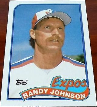 1989 Topps Tiffany Baseball Cards (including Randy Johnson 647)