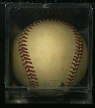 Babe Ruth Single Signed Autographed Worth Baseball Sweetspot AUTO JSA LOA (PWCC) 2