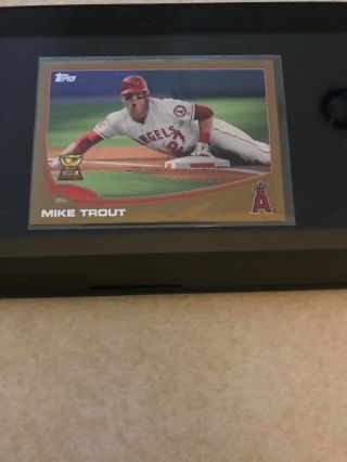 2013 Topps Mike Trout Rookie Cup Gold Border 154/2013 Nm/mint