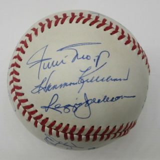 Mickey Mantle / Ted Williams,  9 Signed / Autographed 500 Home Run Baseball JSA 4
