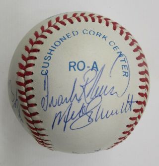 Mickey Mantle / Ted Williams,  9 Signed / Autographed 500 Home Run Baseball JSA 5