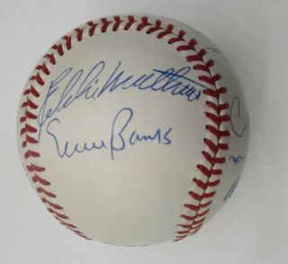 Mickey Mantle / Ted Williams,  9 Signed / Autographed 500 Home Run Baseball JSA 7