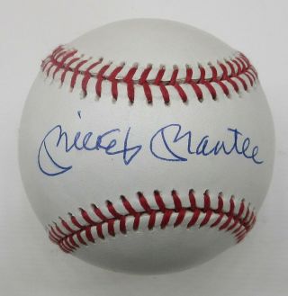 Mickey Mantle Signed / Autographed Baseball Uda Upper Deck