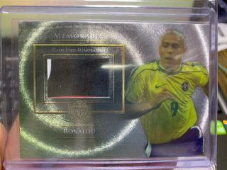2015 Futera Unique Memorable Patch 3 Colors Jersey Ronaldo 72/105 Brazil