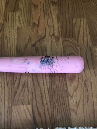 Grady Sizemore Game HR Bat,  Mother’s Day,  Cleveland Indians,  MLB Auth 3