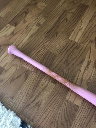 Grady Sizemore Game HR Bat,  Mother’s Day,  Cleveland Indians,  MLB Auth 4
