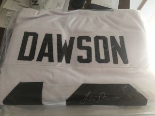 Len Dawson 2018 Autographed College Football Jersey Series 2 ’d 66/100 Rare Jsa