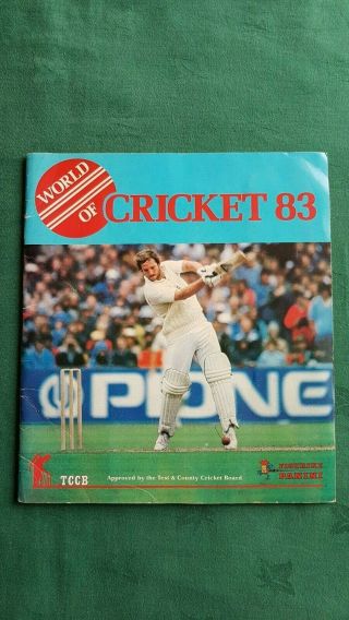 Panini World Of Cricket 83/1983 Album & Stickers - Set Less 8 Team Badges