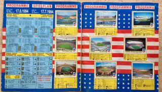 Panini 1994 USA World Cup Album 100 Complete - VG/VG (G) 3