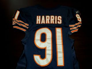 Chicago Bears Tommie Harris 2004 game worn / home jersey TriplexXxSports 2