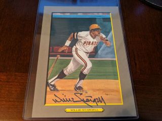 Willie Stargell Signed Autographed Perez Steele Great Moments Hof Sgc Authentic