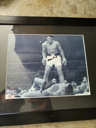 Muhammad Ali Signed Autograph 8x 10 Photo Steiner Boxing,  Jsa Psa Upperdeck