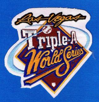 2000 Triple - A Minor League Baseball World Series Uniform Sleeve Patch