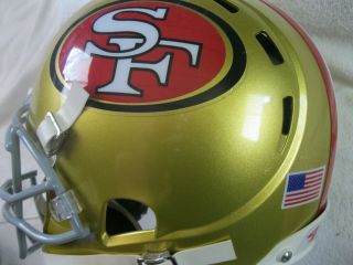 Large Xenith Full Size San Francisco 49ers,  Nfl Football Heavy Duty Game Helmet